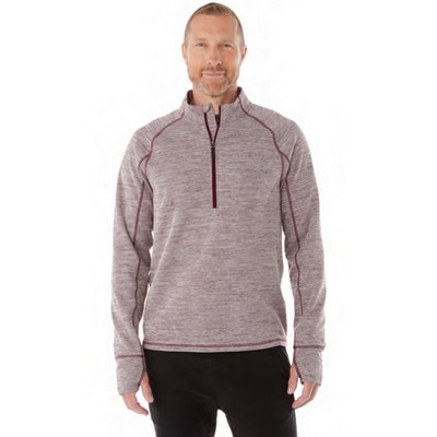 Men's CRANE Performance Knit Half Zip with Thumb Holes